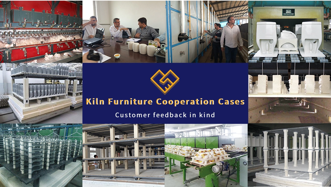 Refractory Material Nitride Bonded Silicon Carbide Kiln Furniture for Metallurgy